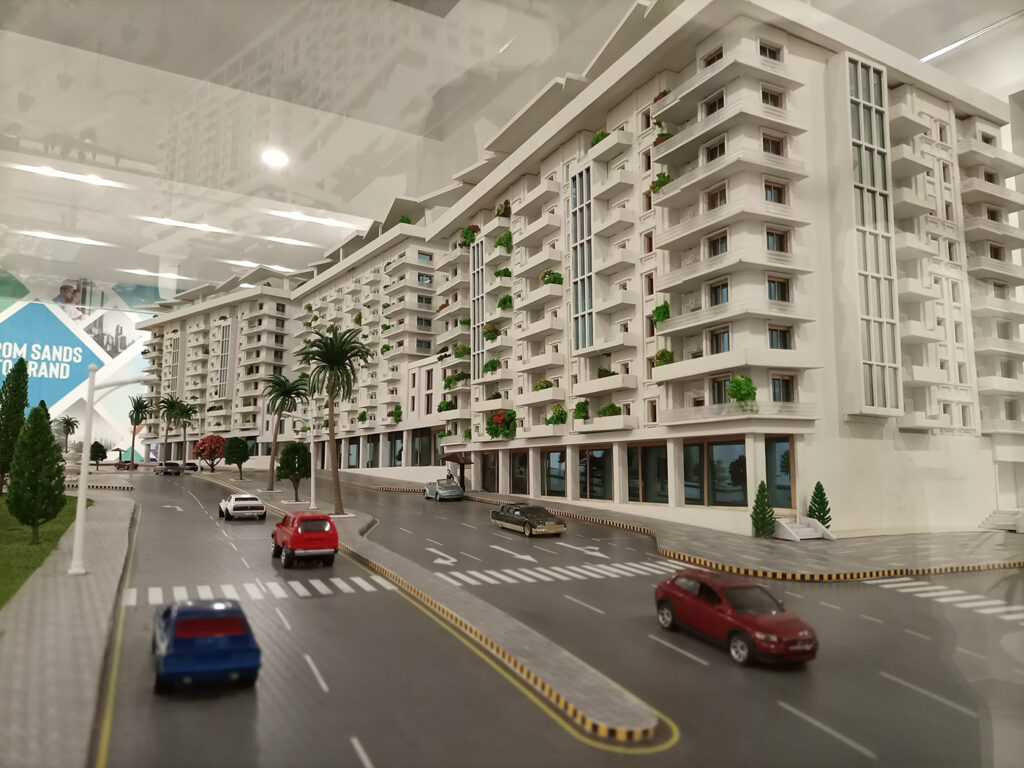 Emaar Al Makhdal architectural scale model – detailed miniature design