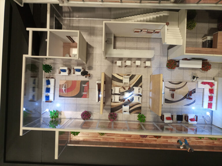pent house scale model